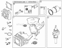 Cylinder, Piston & Connecting Rod Assemblies Diagram and Parts List for 33005 270000001-270999999 - 2007 Lawn Boy Snow Blower